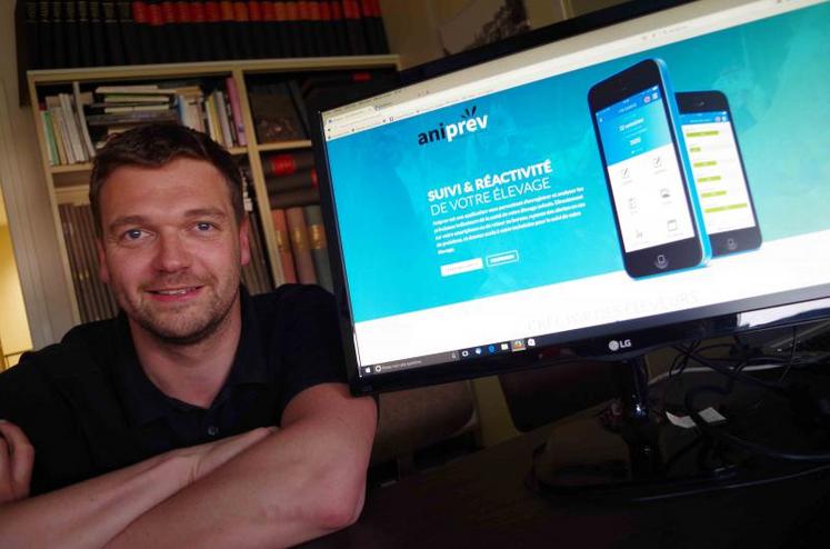 L’application permet de mettre en alerte l’éleveur au moindre changement.