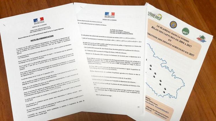 L’arrêté de régulation de l’espèce blaireau est un arrêté pris tous les ans par le préfet.           