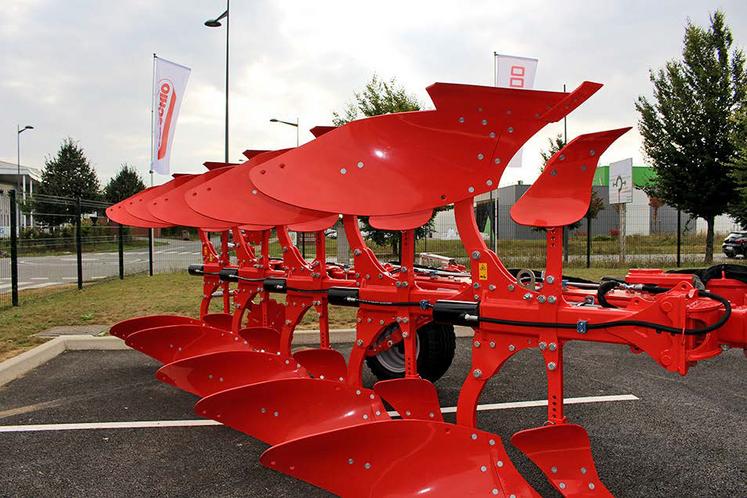 Les matériels de la marque étaient exposés.