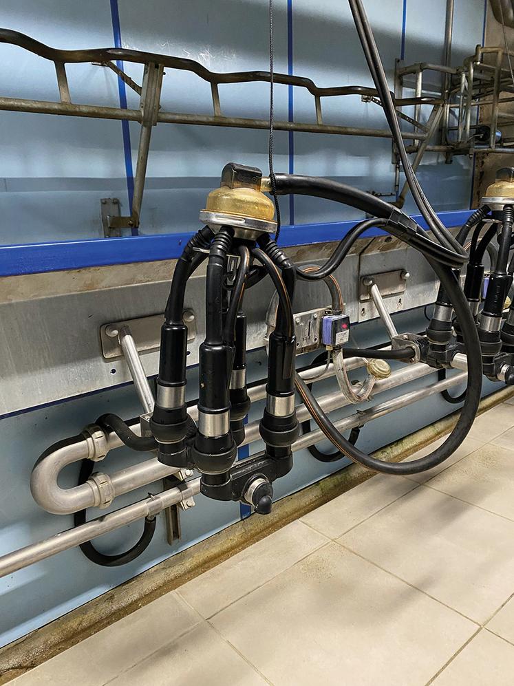 Des griffes allégées, le décrochage automatique, un confort non négligeable pour les exploitants.