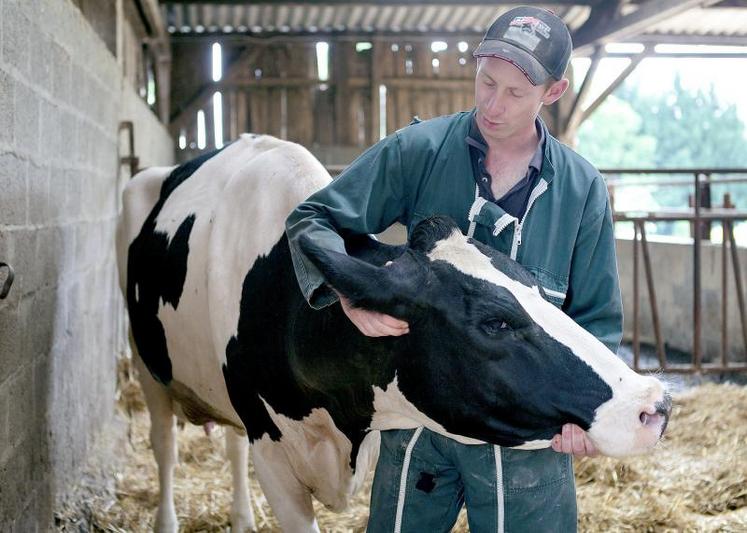 Parole d’éleveur : «Le soin des animaux, c’est la priorité des éleveurs. C’est même notre quotidien. Et ce soin est d’autant plus important que perdre un animal, c’est un coup dur pour l’exploitation.»