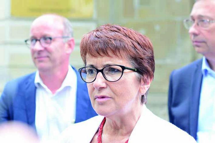 Christiane Lambert, présidente de la FNSEA.