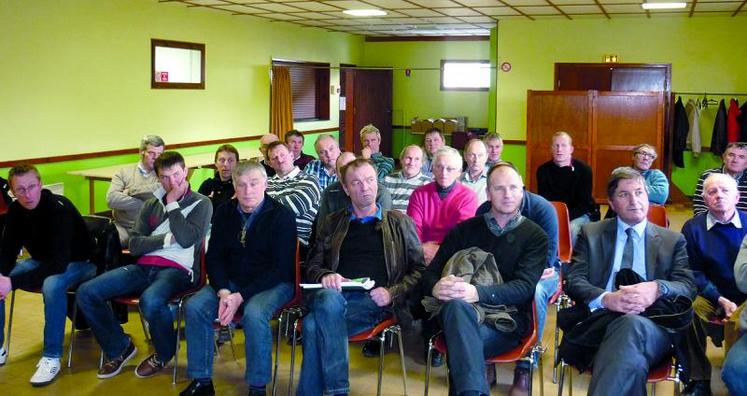 Près de 30 personnes étaient présentes à l’assemblée générale d’Hornoy-le-Bourg le 23 janvier.