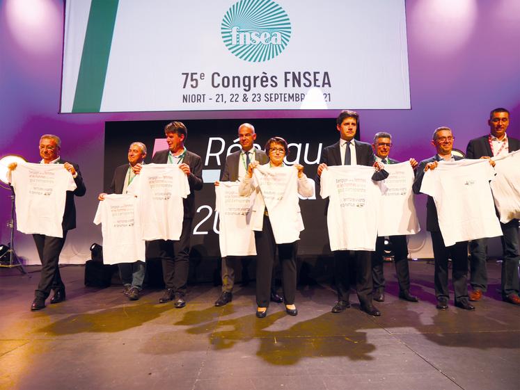 Souveraineté alimentaire, attractivité du métier et transition écologique sont les enjeux de demain, selon la FNSEA.