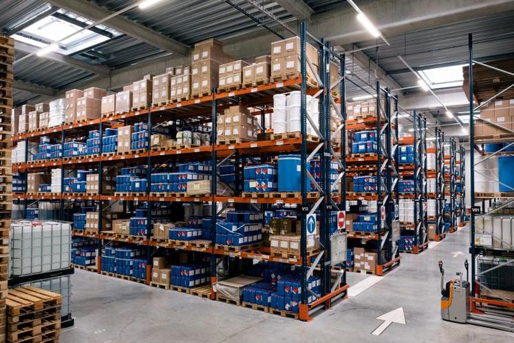 Le nouvel espace de stockage de Metarom.