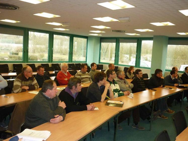 Près de trente participants à l’assemblée générale de la section bovine.