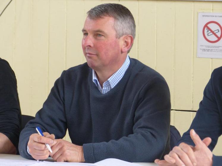 Sébastien Théron, président de la coopérative : «Les possibilités de reprise de volumes de production existent. Nous encourageons les éleveurs qui en ont la capacité à produire plus.» 