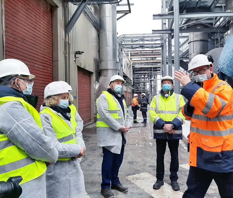 Spécialisé dans la transformation du blé, Tereos Nesle continue d’investir pour rendre son site industriel plus «vert»  et performant. 