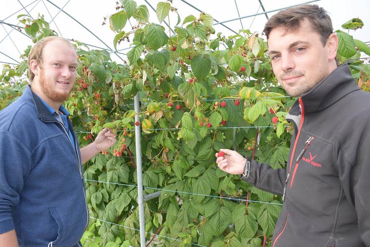 De gauche à droite, Julien Lesoudard et Thomas Magnien.