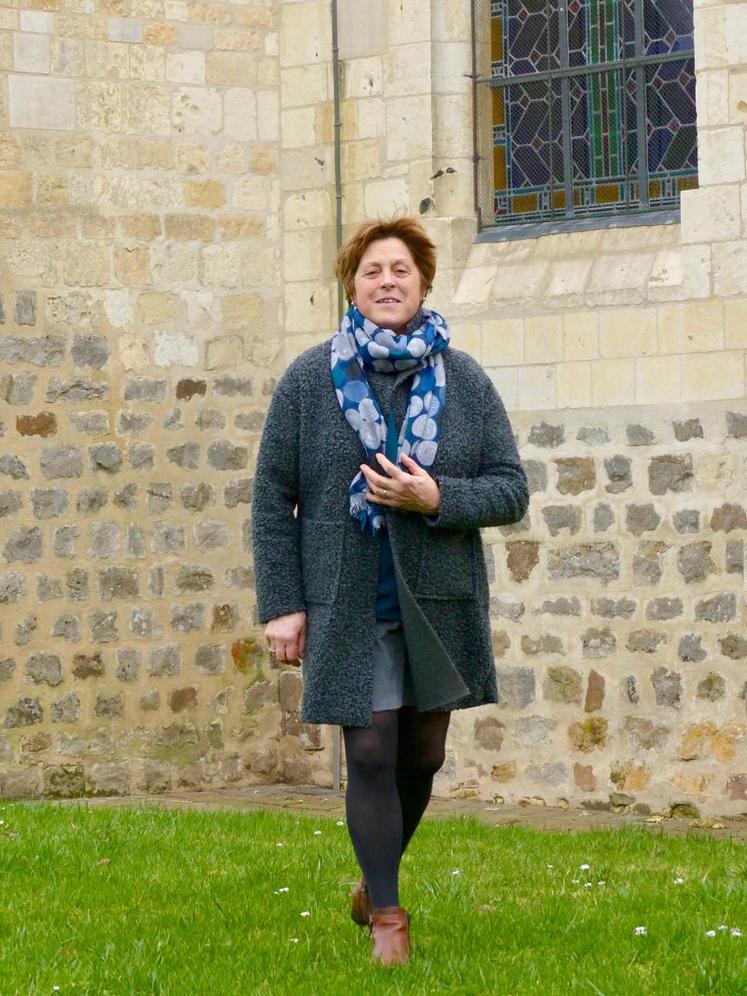 Dix années de travaux et de suivi de chantier ont été nécessaires pour la rénovation de l’église Saint-Éloi. 
Pour Annick Maréchal, les efforts ont été récompensés.