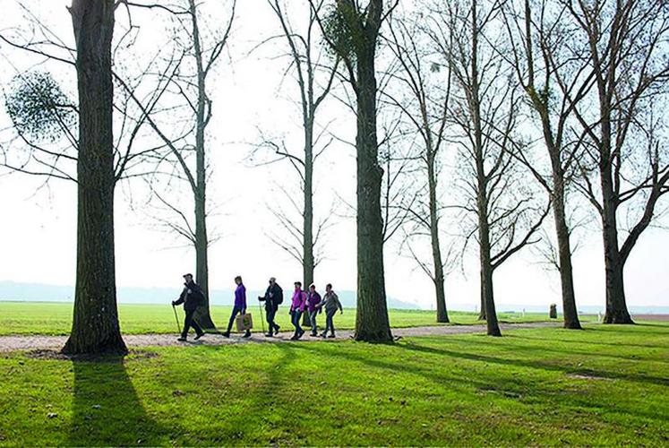 Les randonnées gourmandes font partie des activités agri-touristiques en développement.