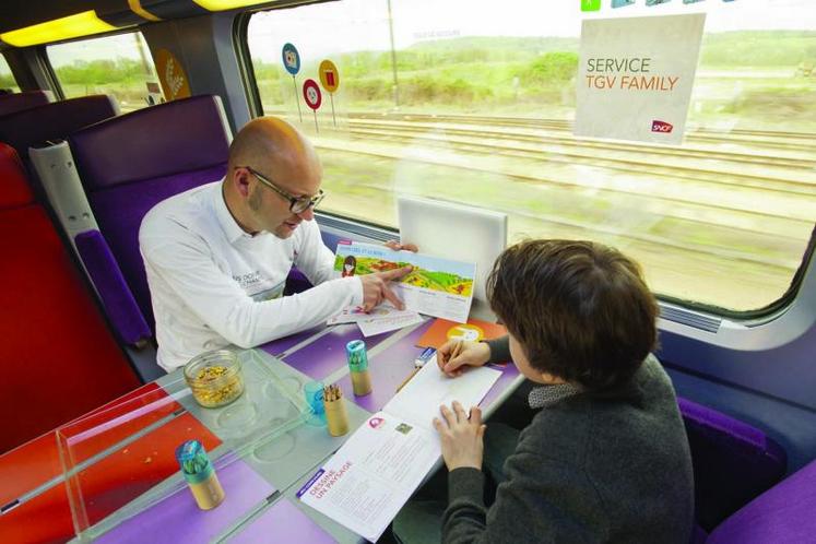 Des agriculteurs céréaliers embarqueront le 19 avril à bord de plusieurs TGV pour partager avec petits et grands leur amour du métier.