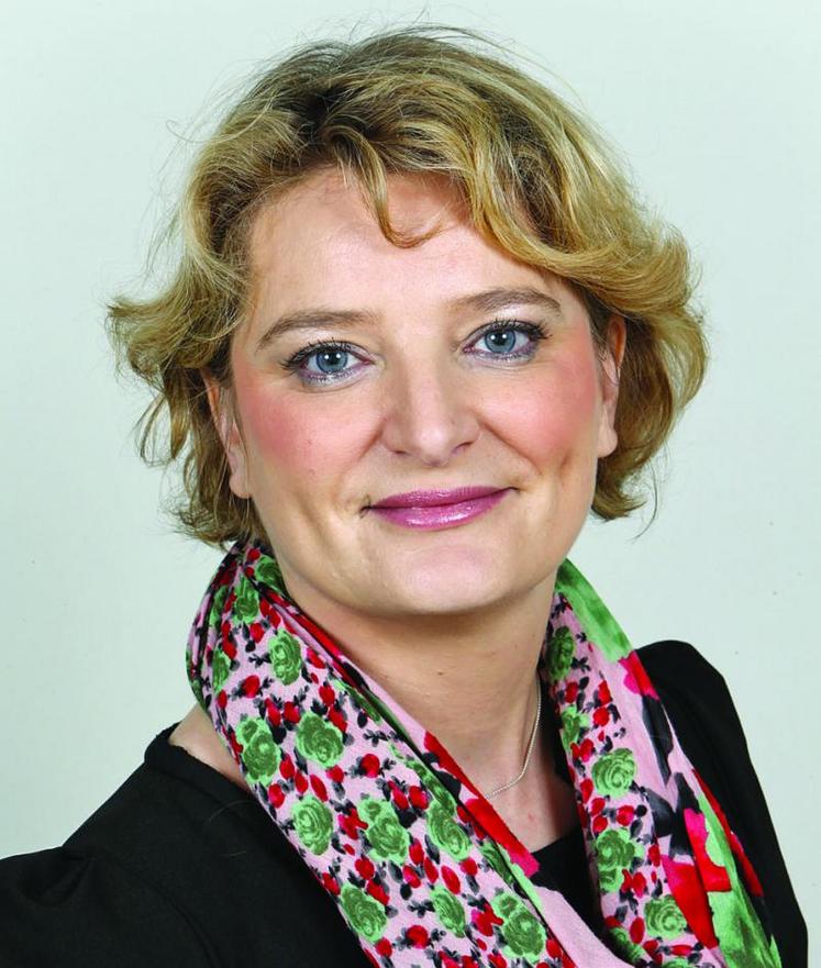 Marie-Sophie Lesne, élue vice-présidente en charge de l’agriculture et l’agroalimentaire au Conseil régional.