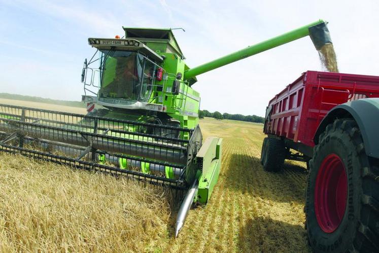 La moisson des escourgeons s’est rapidement étendue à l’ensemble du département.