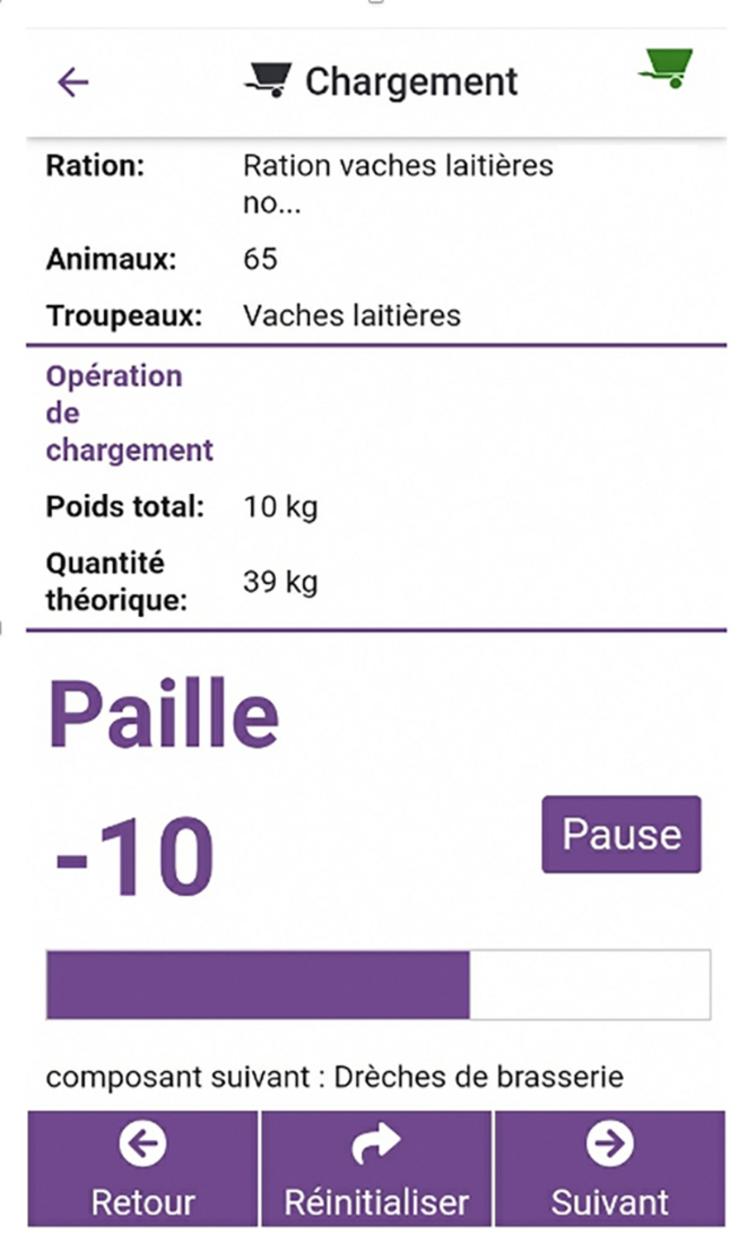 La navigation dans les menus de l’application est particulièrement fluide et intuitive à utiliser. 