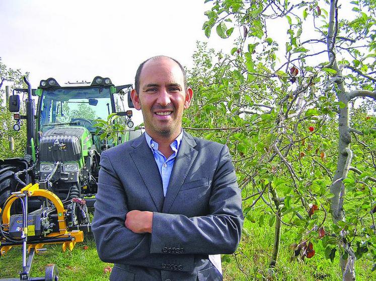 Lorenzo Crovara, président directeur général de la société Crovara, basée à Cavaillon, dans le Vaucluse.