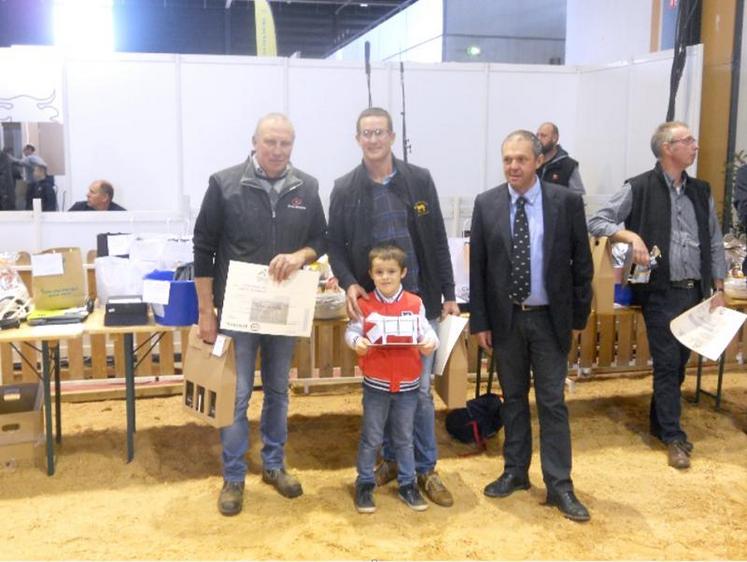 La belle performance d'élevage de Benoît Lavaquerie a été recompensée lors de la dernière édition d'Agrimax, à Metz.