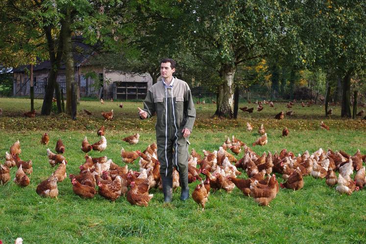 Pour David Léger, éleveur à Esteville (76), à l’initiative du projet d’organisation de producteurs, «la priorité est la sécurisation des contrats». 