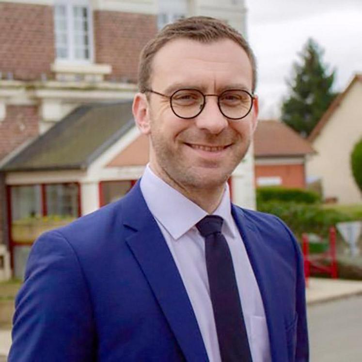 Julien Dive, député de la 2e circonscription de l’Aisne.