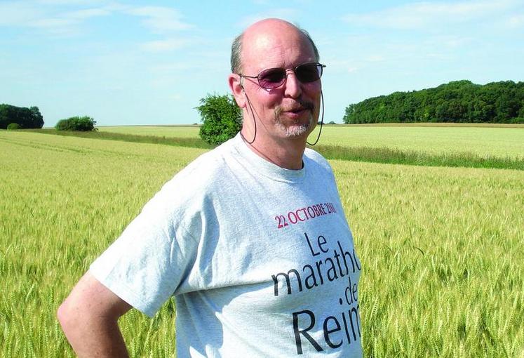 Michel Bellanger dirige l'exploitation du lycée du Paraclet.