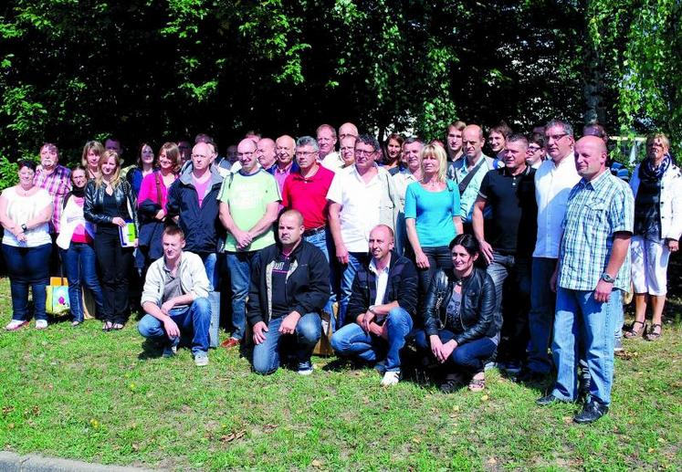 Les chefs de cuisine des lycées de Picardie, réunis vendredi dernier 30 août au lycée Marie Curie de Nogent sur Oise.