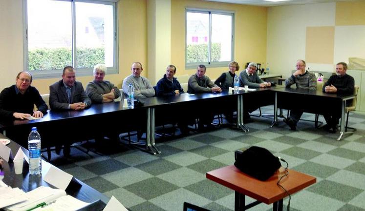 Les participants ont été accueillis à la Cobevial.