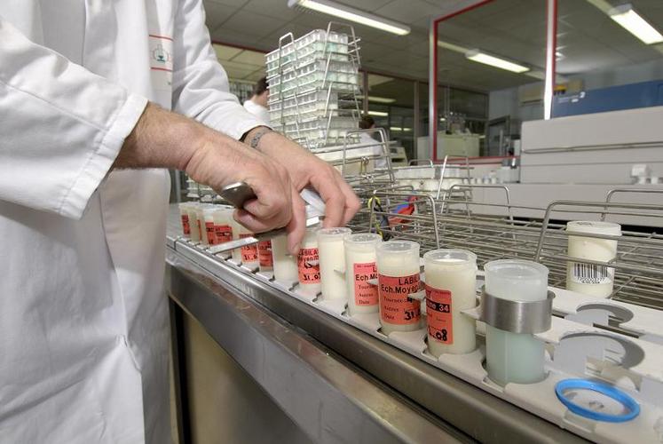 Les teneurs en germes sont basses au niveau régional.