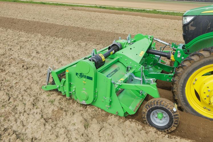 La grande particularité de la nouvelle fraise Multiforce est son rotor de grand diamètre : 750 mm.