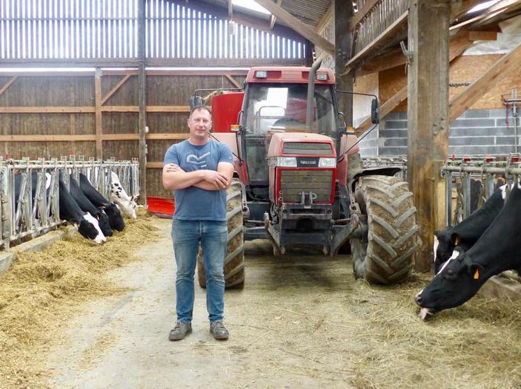 Frédéric Richard souhaite partager son quotidien avec un jeune motivé. «Notre métier souffre d'a priori. Agriculteur est pourtant un métier passionnant.»