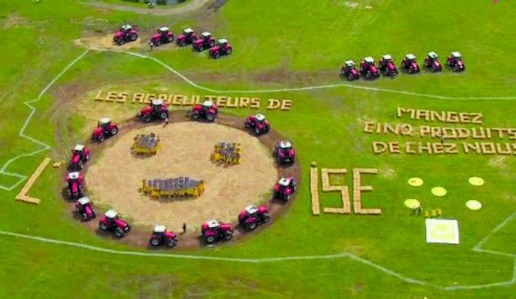 La Fdsea et les Jeunes Agriculteurs de l’Oise cultivent le sourire – Hardivillers (60).