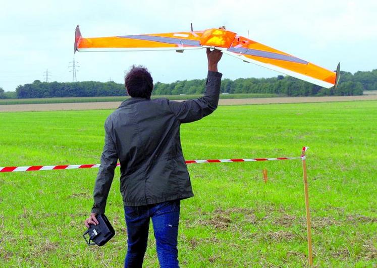 Le drone, un outil innovant pour piloter la fertilisation.