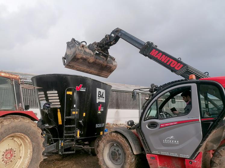 Quentin Loy apprécie les fonctionnalités offertes par le boîtier connecté et la facilité d’utilisation pour les différents  intervenants, chef d’exploitation, salarié et conseiller technique.