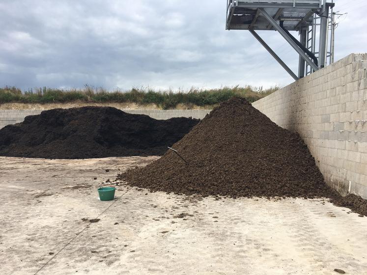 Digestat solide, EARL du four à chaux, La Chaussée Tirancourt.