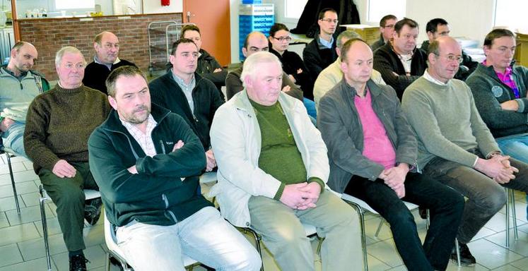 L'assemblée de Doullens a réuni une vingtaine d'adhérents.