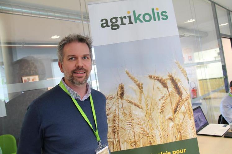 Cédric Guyot, co-fondateur d’Agrikolis, un site internet proposant de vous livrer à la ferme vos colis lourds et volumineux, et même chez vous.