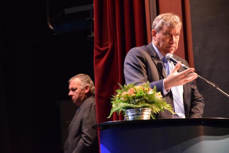 Le binôme David Favier (premier plan) - Hubert Bray (en coulisses) prendra fin en juillet 2018, puisque le premier, 
directeur de Calipso, prendra sa retraite en 2018.