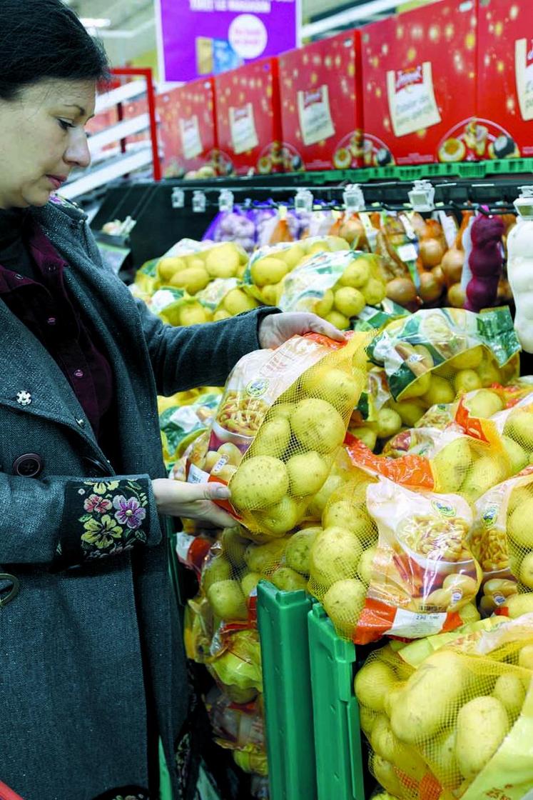 La consommation de pommes de terre reste bien orientée.