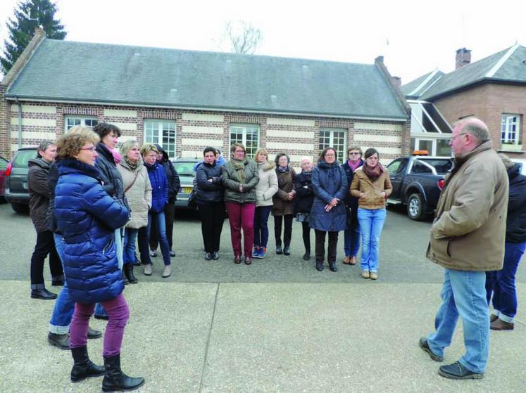 Jean-Marie Oger présente son endiverie La Noyelloise aux agricultrices