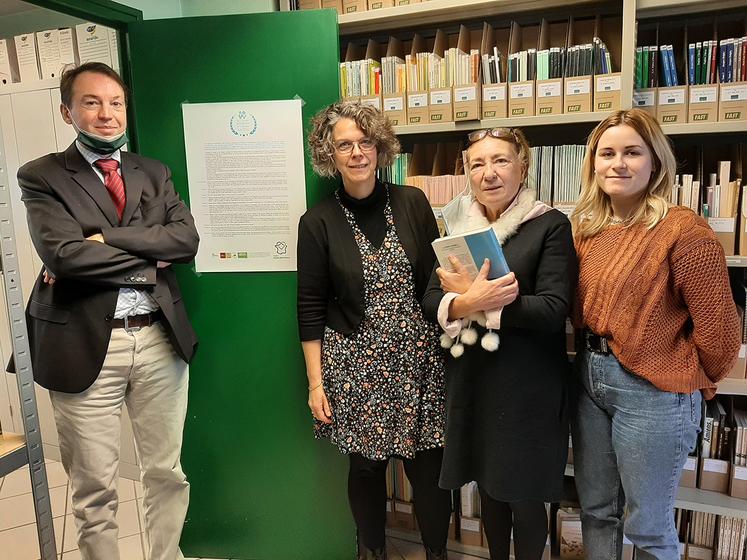 Au siège de l’Agence régionale de la langue picarde à Amiens, une équipe resserrée autour  d’Olivier Engelaere et Anne Tiberghien œuvre à la promotion de cette langue. 