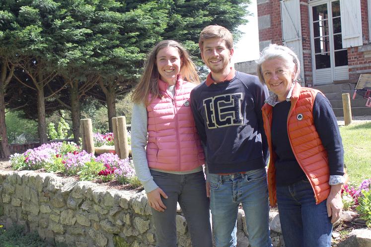 Avec la conception de tapis de fleurs, les Deffontaines ont voulu trouver une diversification autre que le maraîchage. 