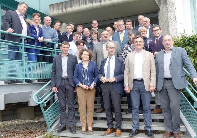 Les élus de la Chambre d’agriculture des Hauts-de-France étaient tous réunis à Amiens pour la première session, le 25 avril.