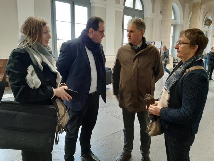 Lors de l'audience au TGI d'Amiens le 6 novembre 2019.