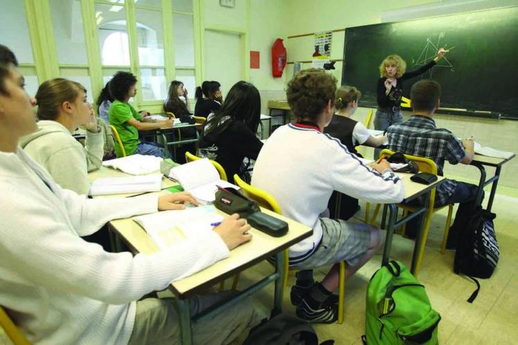 Deux cents postes de professeurs seront créés dans l’enseignement agricole en 2013.