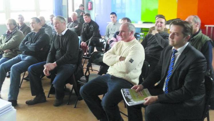 Les participants ont été incités à apporter leur contribution au fonds de modernisation céréaliers éleveurs.