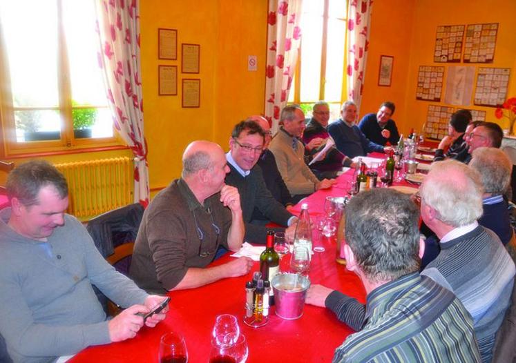 Une vingtaine d’agriculteurs étaient présents pour l’assemblée générale de Péronne.