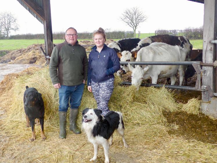 Aujourd’hui, Frédéric Gaffet est à l’aise avec ses pratiques qui lui ont permis de sauver sa ferme. Sa fille, Constance, pourrait même s’y installer à l’avenir grâce  à un projet de diversification. 