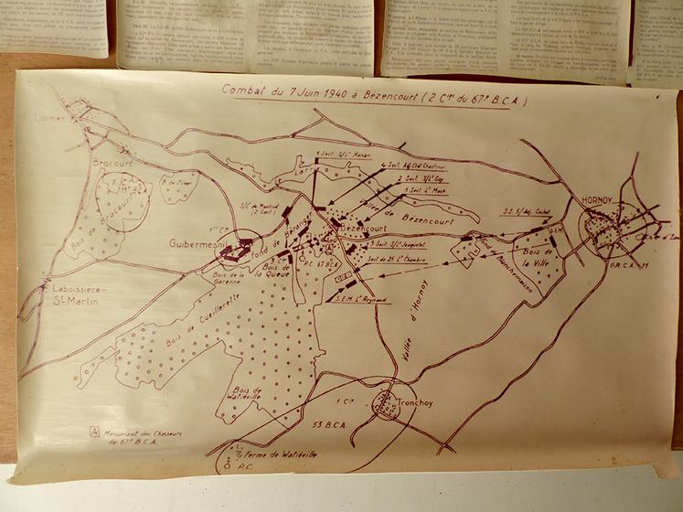 Toute l’histoire de la bataille du Liger est retracée dans les archives affichées sur les murs du musée.