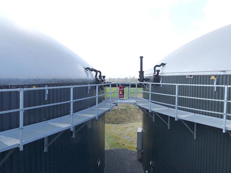 Avec son voisin, le méthaniseur d’Agrienergies80 contribue à l’autonomie de la ville de Montdidier en alimentation en gaz.