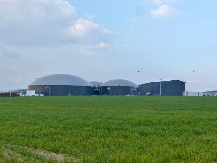 Avec son voisin, le méthaniseur d’Agrienergies80 contribue à l’autonomie de la ville de Montdidier en alimentation en gaz.