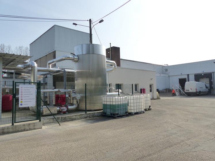 Total énergie a versé une aide de 1,3 ME pour les efforts faits en matière d’économie d’énergies, notamment grâce à ce groupe froid. 